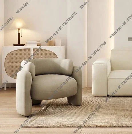 Z Lazy Sofa, Leisure Chair, Living Room Negotiation, A Few Tables And Chairs Combination, Simple Single Sofa Chair X