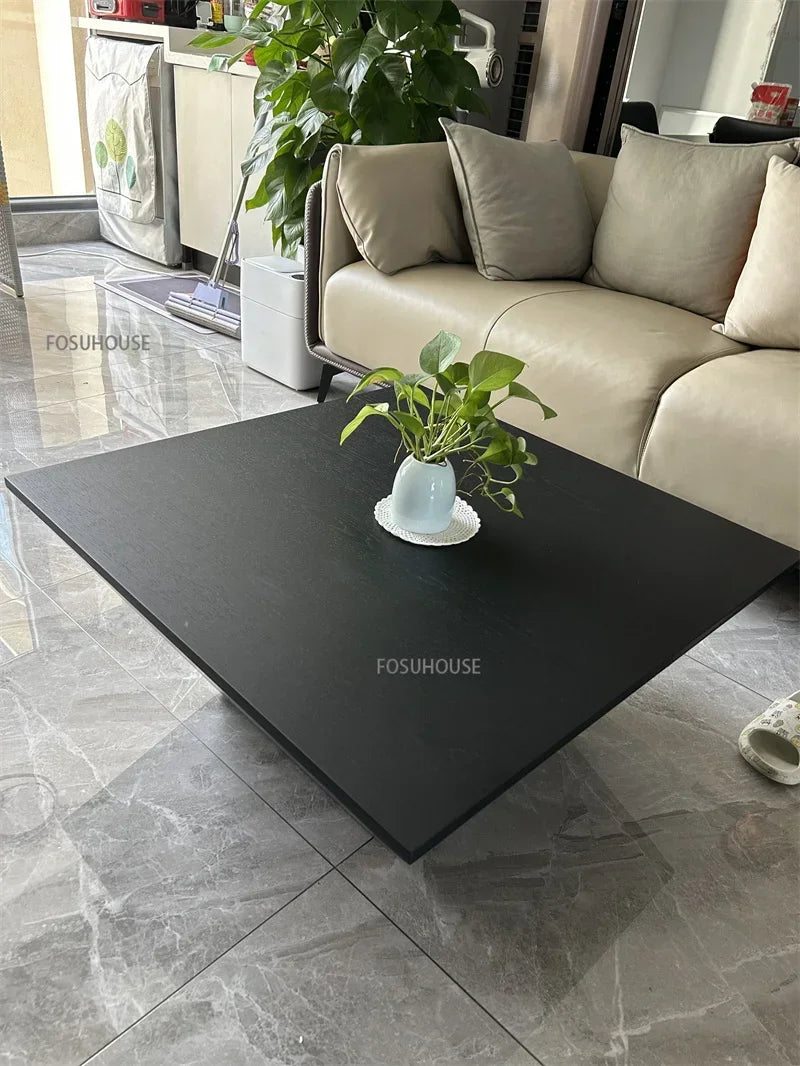 Italian Light Luxury Tea Table Modern Creative Personality Coffee Table Living Room Furniture Small Apartment Living Room Table
