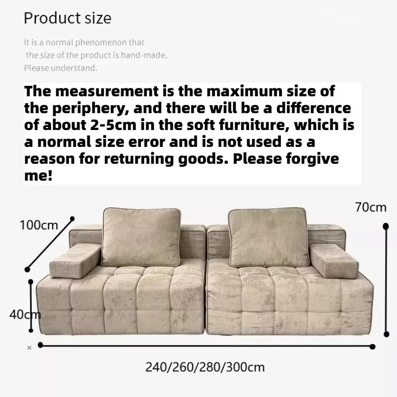 Vacuum Compressed Sofa Living Room Decoration Armchairs Fabric Sponge Sofa Lazy Modern Lounge Boneless Couch Hotel Furniture