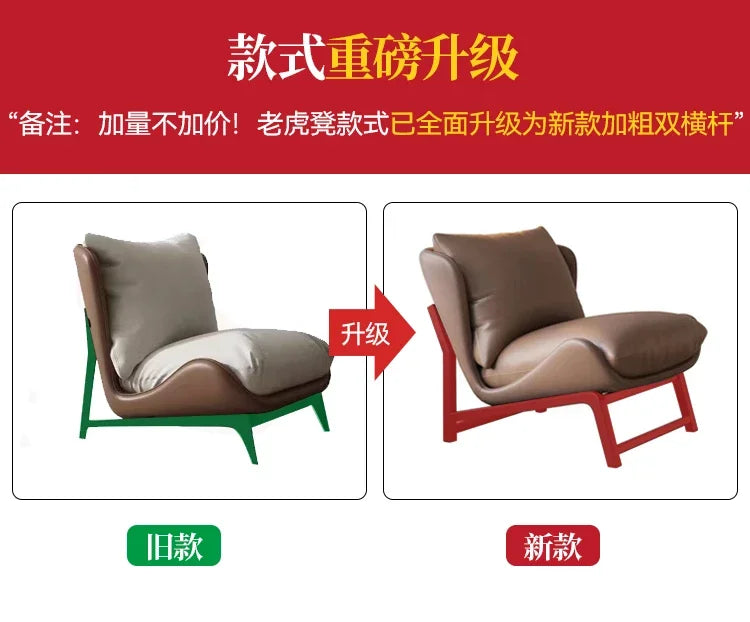 Single Chair Sofa Dining Armrest Chairs Black Yellow Upholstered Armchair Living Room Upholstery Replacement Salon Furniture