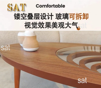 Table basse japonaise de rangement, élégante et simple, table basse de rangement pour hôtel, table basse moderne et élégante, Stolik Kawowy, meubles de salon