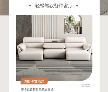 Minimalist Modern Sofa Electric Adults Cushion Comfortable Double Sofa Floor Apartment Divani Da Soggiorno Home Accessories