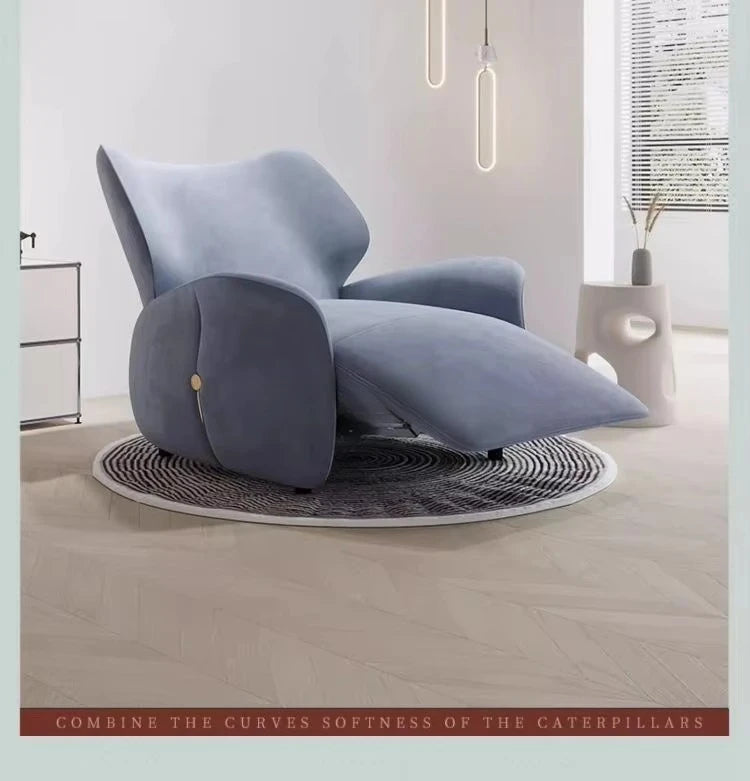 Modern smart living room lounge chair sofa chair Comfortable cotton push back rocking chair Convertible home bar furniture