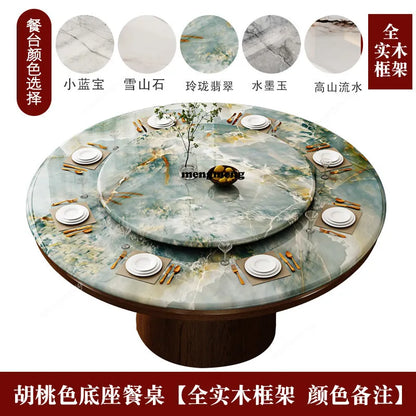 Mid Century Marble Dining Table Nordic Round Chairs Service Lounge Dining Table Designer High Mesas De Comedor Kitchen Furniture