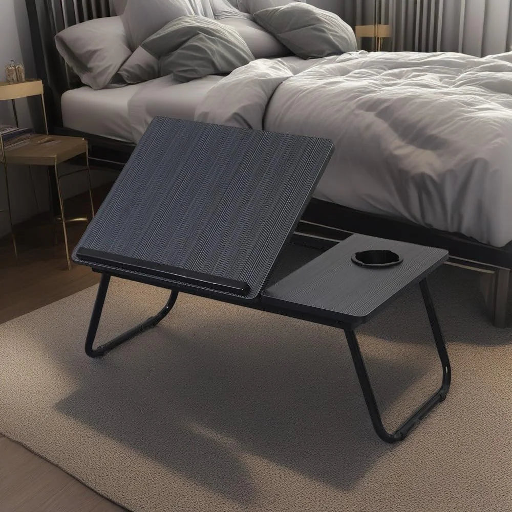 Adjustable Foldable Laptop Desk Portable Ergonomic Stand for Bed Sofa Notebook