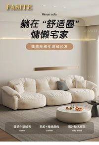 Lounge Living Room Sofas Fabric Minimalist Modern Design Sofa Elegant Comfortable Kanapy