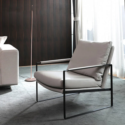 Modern Simple Armrest Chairs Living Room Support Single Comfy Puffs Chair Lazy Hotel Italian Woonkamer Stoelen Bedroom Furniture