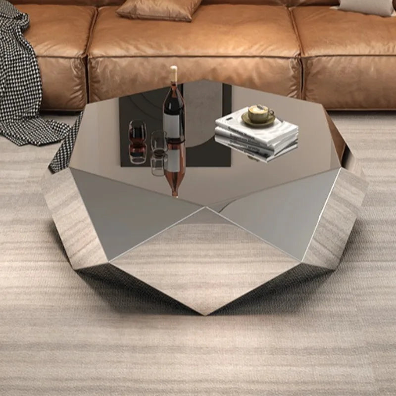 High-end Coffee Table Designer's Light Luxury Modern Minimalist Coffee Table Living Room Furniture Jamuan Minum Teh YS40CC