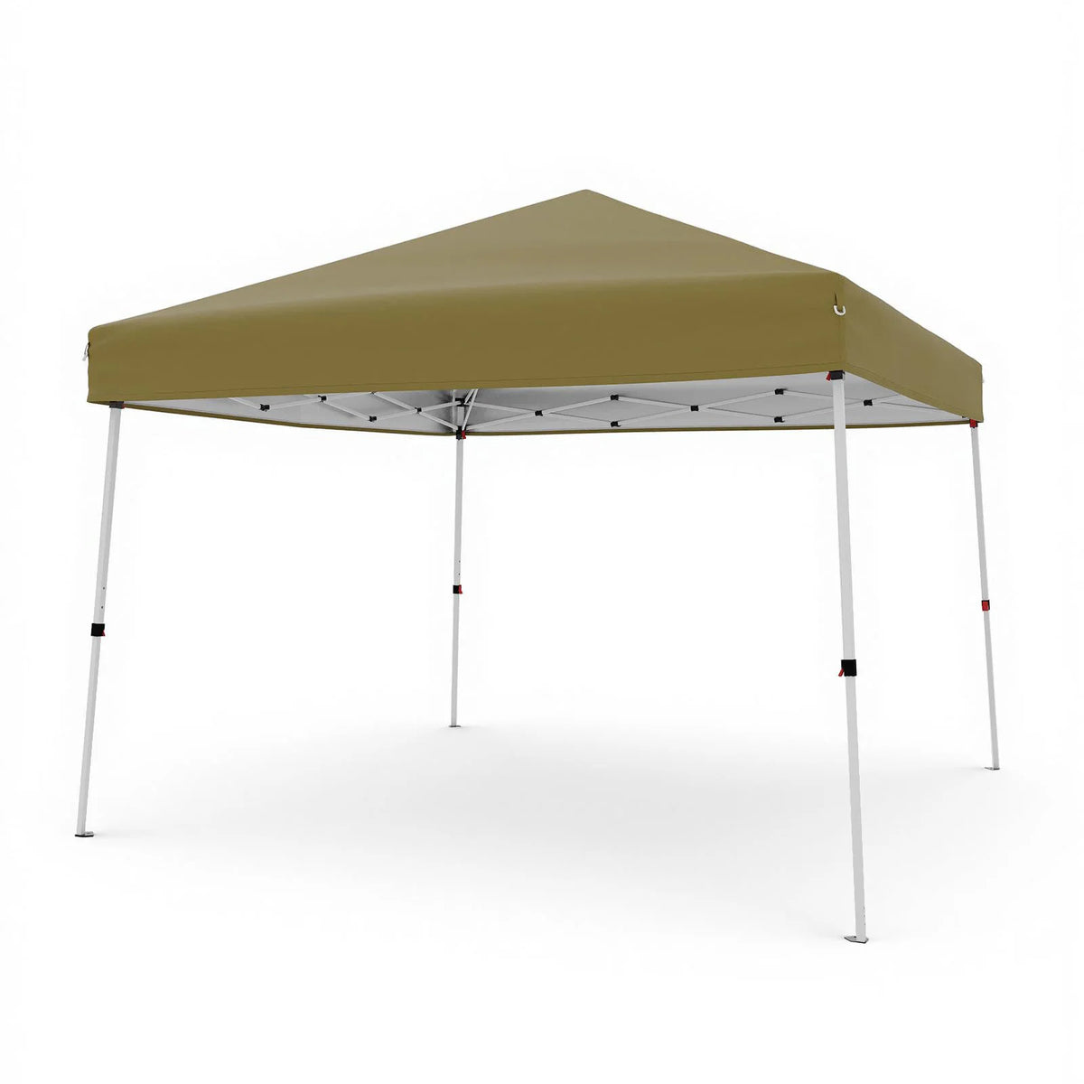 Easy Setup Pop Up Canopy Tent 10x10 FT with Slant Legs Outdoor Patio Gazebo Shelter Portable Shade, Includes 8x8 FT Canopy Cover