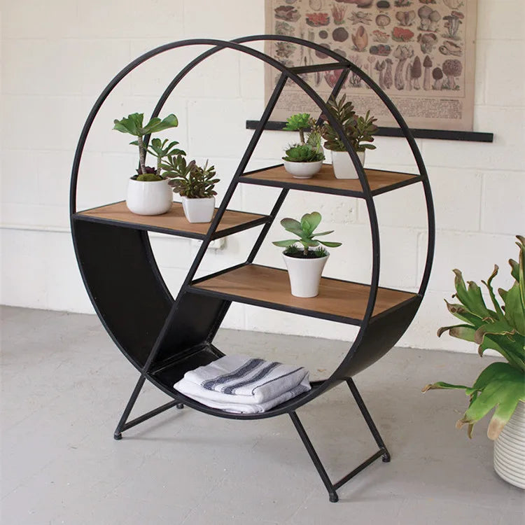 Nordic Living Room Bedroom Floor Shelf Bogu  Accessory  Book Flowe  Wine Rack Display Storage