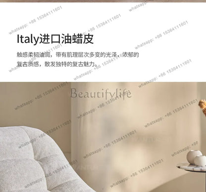 minimalist light luxury Nordic sofa chair simple leisure lazy sofa chair