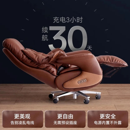 Furniture Auxiliary Chair With Wheels Chiffon Chairs Gaming Armchair Chaise De Bureaux Home Office Desk Reclining Relax Armchair