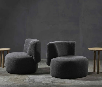 For Luxury Nordic Leisure Chair Living Room Single Sofa for Home Hotel Restaurant Stylish Velvet Accent Chair
