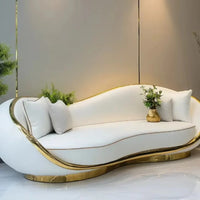 Modern Design Living Room Furniture Combination Leather Luxury Sofa Set