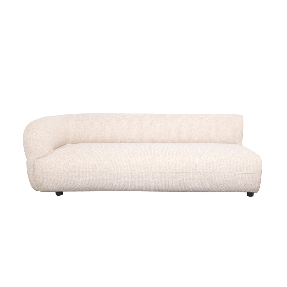 Ensemble de meubles de salon de style minimaliste moderne, canapé en tissu, combinaison de trois pièces