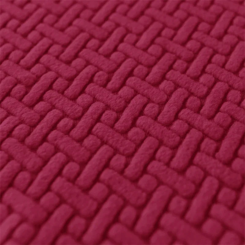 2pcs Jacquard Tub Chair Cover Elastic All-inclusive Armchair Slipcover Club Sofa Slipcover with Cushion Cover Furniture Cover