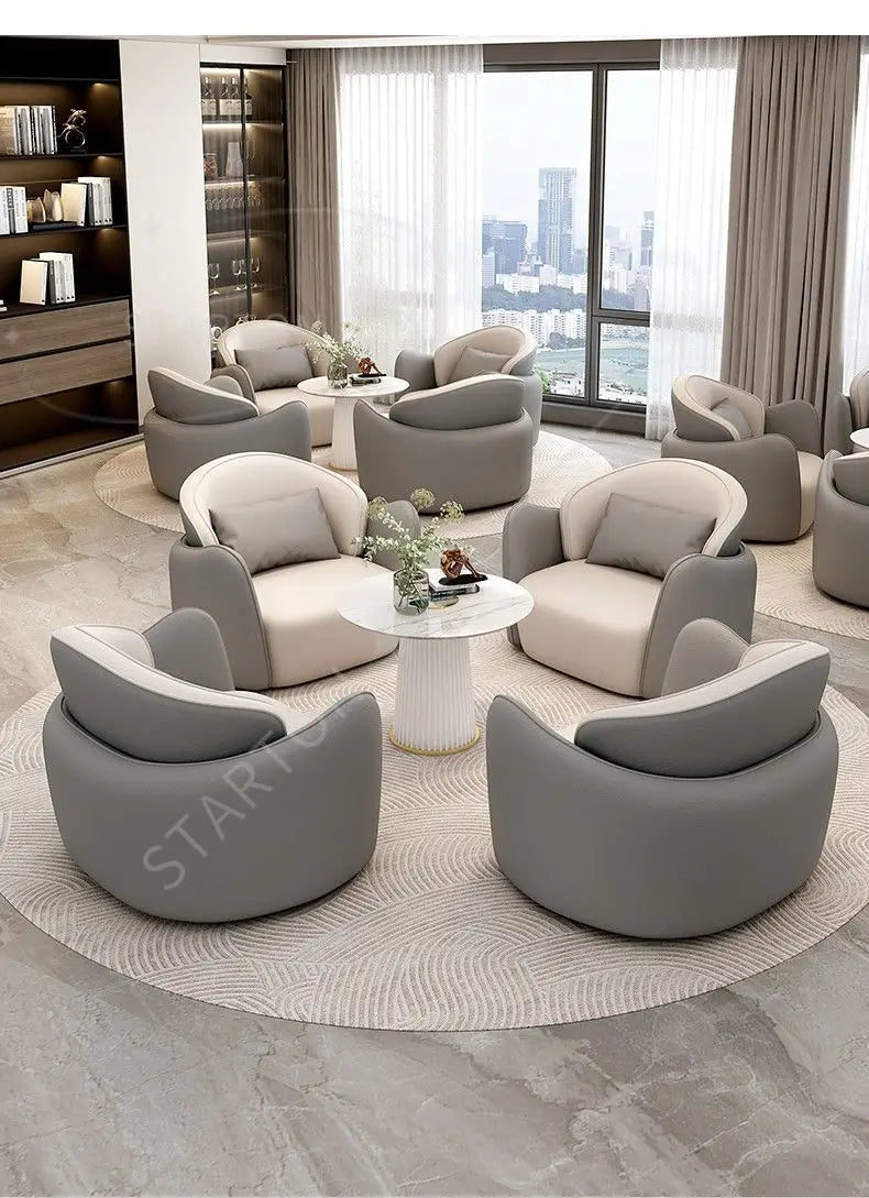 Hotel Lobby Reception Rest Area Sofa Beauty Salon Lobby Business Reception Meeting Negotiation