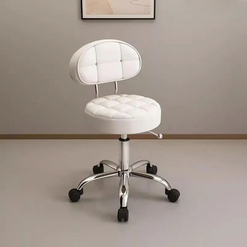 Adjustable Nail, Makeup, Hairdressing Shop, Student Stool, Beauty Salon Special Stool, Roller Bar Chair