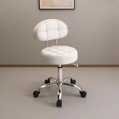 Adjustable Nail, Makeup, Hairdressing Shop, Student Stool, Beauty Salon Special Stool, Roller Bar Chair