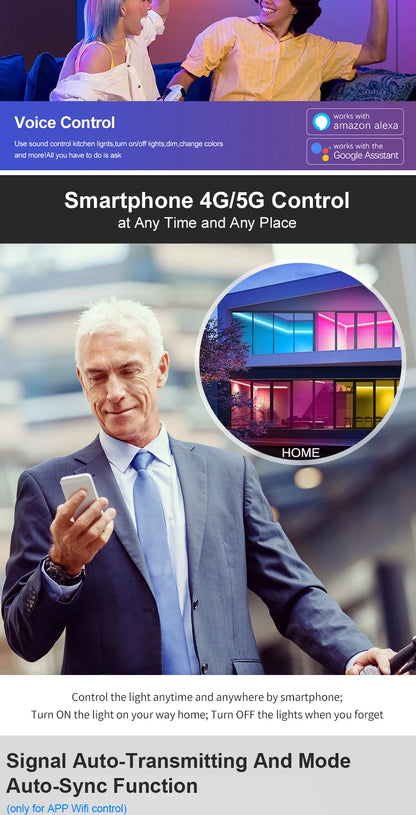Smart LED Dimmer Tuya Wifi Zigbee DIM CCT RGB RGBW RGBCCT PWM LED Controller Support Alexa Google Home Voice Control