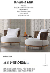 Italian Style Modern Garden Sofas Designer Simplicity Waterproof and Sunscreen Garden Sofas Luxury Outdoor Furniture Divano FYOS