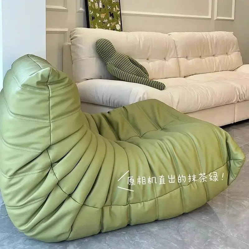 Modern Lounge Chair Accent Armchair Upholstered Reading Club Chair Ergonomic Single Sofa Seat for Living Room Bedroom Office