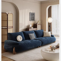 Luxury Green Living Room Sofa Modern Nordic Design Reclinable Sectional Muebles De Sala Stylish Home Furniture Decorr Space