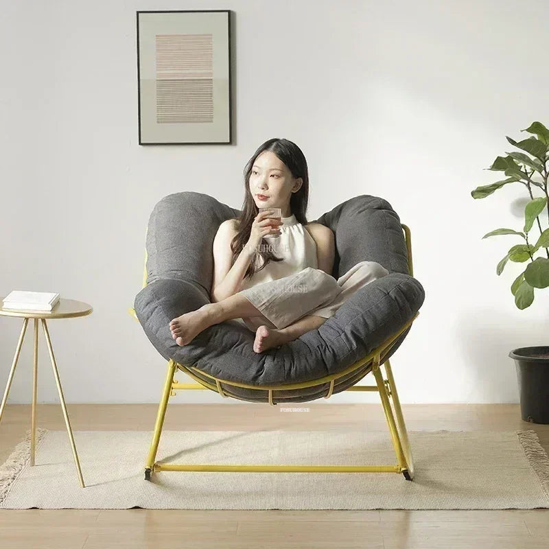 Adult Balcony Home Leisure Couch Sitting Room Single Sofa Internet Celebrity Rocking Chair
