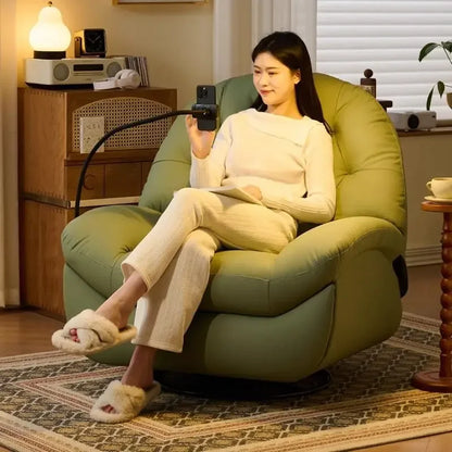 Electric Recliner Lounge Chair Multi Functional Lazy Rocking Sofa Seat Space Saving Single Chair for Living Room Balcony