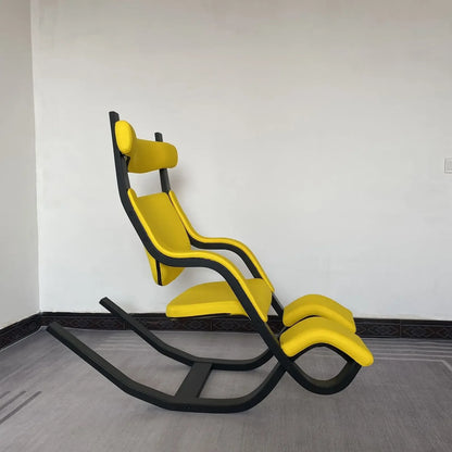 Gravity balance chair, European new living room bedroom multi-functional single sofa chair