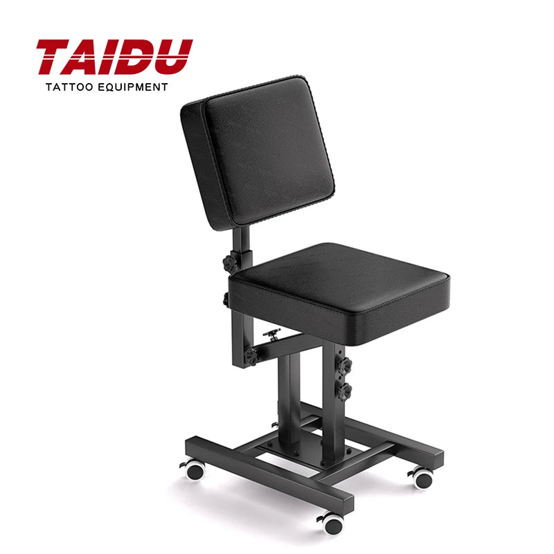 TAIDU Multi Functional Tattoo Bench Leathery Back Adjust Tattoo Chair Steel Frame Lift Tattoo Salon Chairs For Tattoo Artist