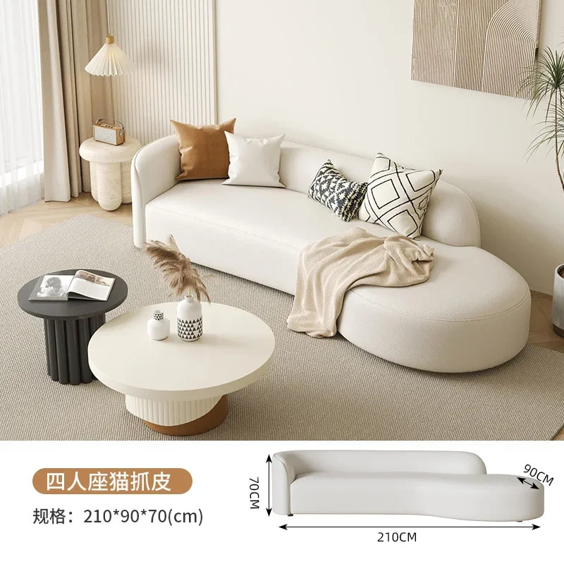 Vintage European Living Room Sofa New In Curved Designer High Quality Couch Plus Size Unusual Sofa Para Sala Bedroom Furniture