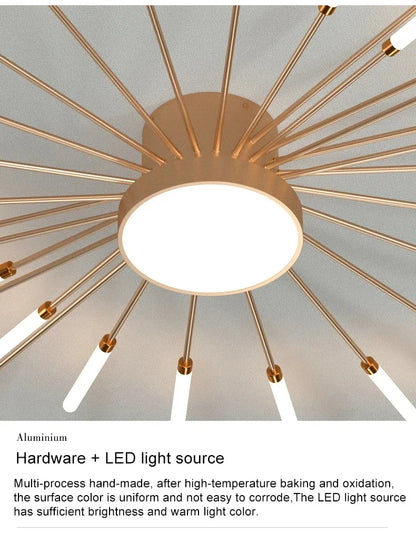 Creative LED Ceiling Lamp Modern Living Room Lights Nordic Home Decor Dining Bedroom Lighting Lustre Indoor Ceiling Pendant Lamp