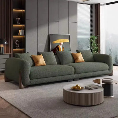 Custom Modern Simplicity Modular Corner Sectional Sofa Set Fabric Shaped Home Living Room Furniture