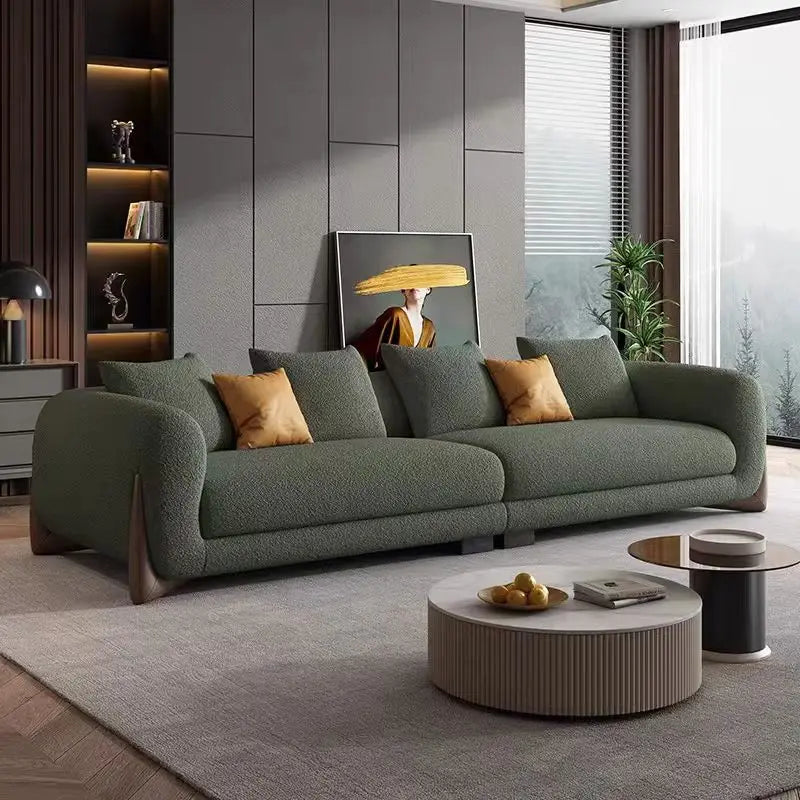 Custom Modern Simplicity Modular Corner Sectional Sofa Set Fabric Shaped Home Living Room Furniture