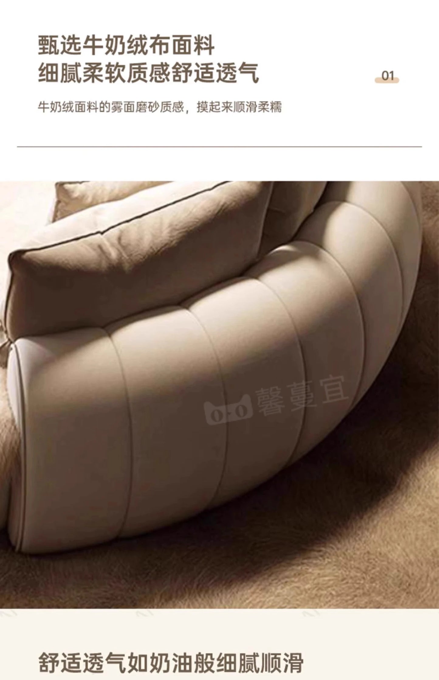 Fabric Round Bed Cream Wind Simple Double Wedding Light Luxury Adult Comfortable Bed Unusual High Quality Muebles Furniture