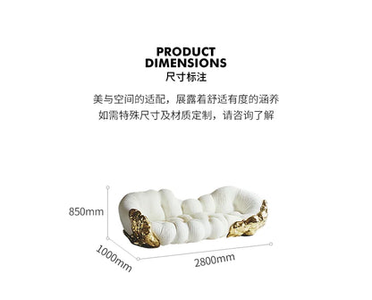 Art aesthetics sofa villa postmodern furniture high luxury