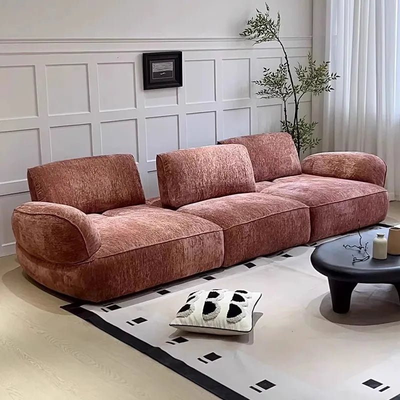 Snail sofa Milan Italian minimalist curved backrest adjustable modern simple wind sofa living room villa sofa