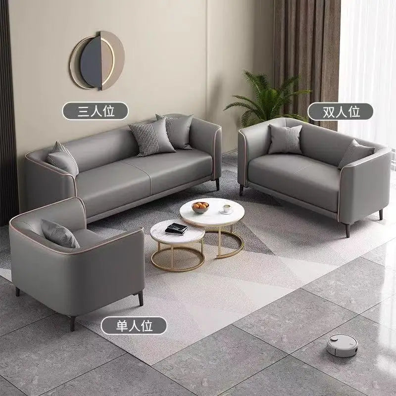Italian light luxury cat claw cloth sofa small apartment living room double rental room bedroom apartment simple modern large so