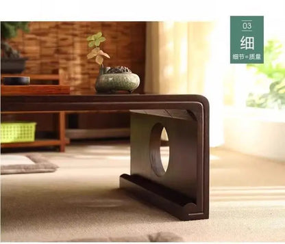 Homestay Leisure Coffee Tables Windowsill Living Room Multi-functional Low Coffee Tables Tea Wooden Furniture ChaJi MH40CJ