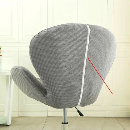 Universal Plus Big Arc Chair Cover Bar High Stool Chair Cover Backrest Seat Rotating Lifting Bench Cashier Bar Hotel Stool Cover