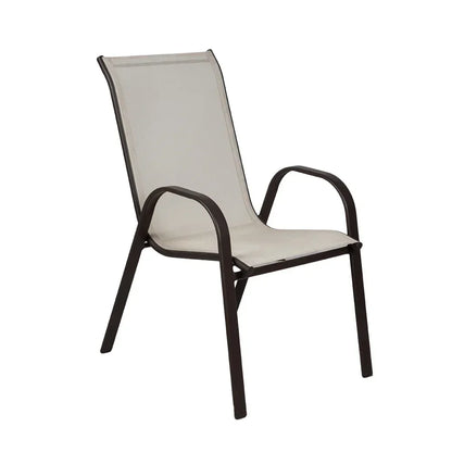 Hot Sell Cheap Steel Frame Bistro Chair Mesh Garden Chair Outdoor Patio Chairs