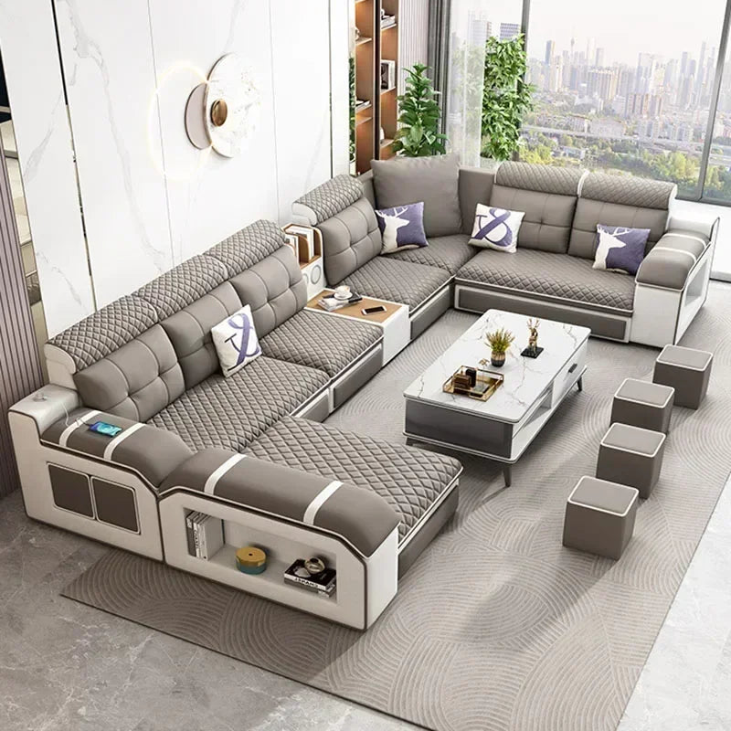 Durable Premium Quality Couch Pouf Living Room Sofas Futon Floor Designer Relaxing Filling Nordic Living Room