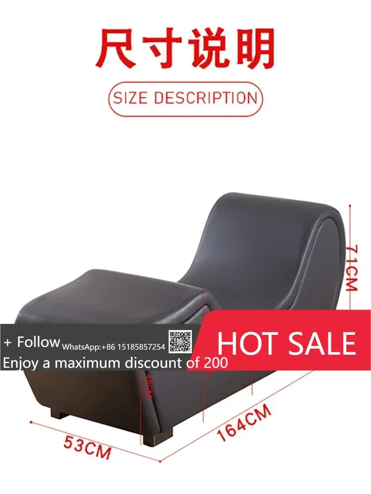 Sex sofa, concubine chair, single lazy recliner, couple bedroom position S-shaped sofa, auxiliary labor-saving acacia chair
