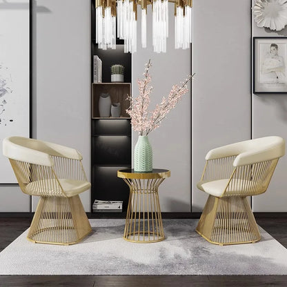 Light luxury leisure club hotel lobby negotiation chair coffee milk tea shop home leisure chair