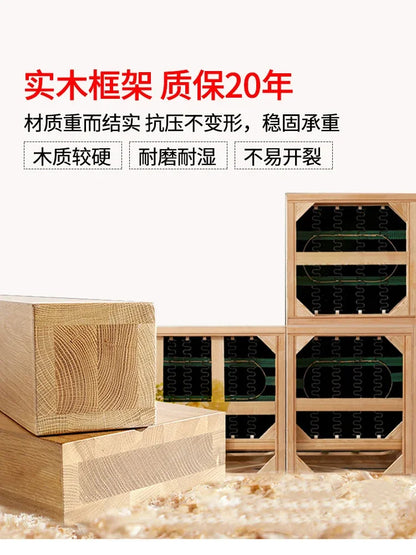 Luxury Wood Nordic Living Room Sofas Cozy Relaxing Recliner Armchair Sofas Floor Daybed Massage Woonkamer Banken Home Furniture