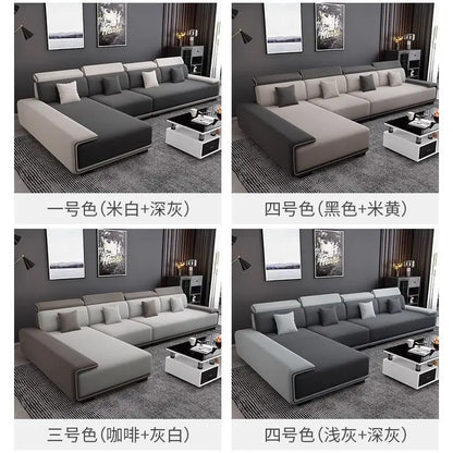 Nordic technology fabric sofa, concubine light luxury and simple