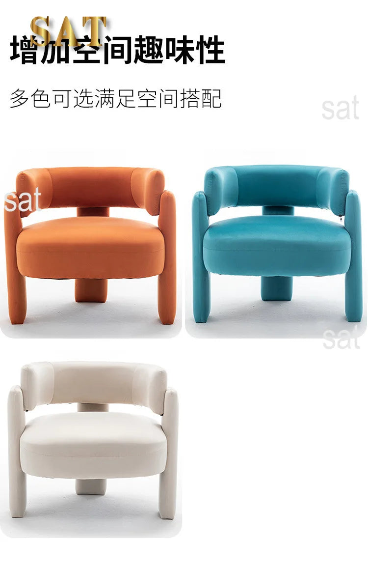 #For Luxury cream style new Chinese office simple integration super soft negotiation guest sofa chair leisure single chair