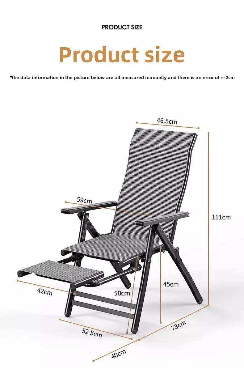 recliner lunch break folding office chair nap can lie down dual-purpose backrest computer chair couch