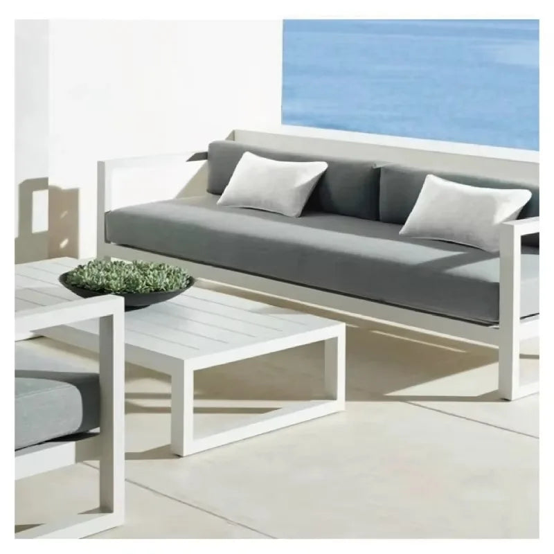 All Weather Luxury Customized Patio Outdoor Casual Sofa Courtyard Teak Wooden Sun Lounger Furniture Outdoor Daybed Daybed 의자outd